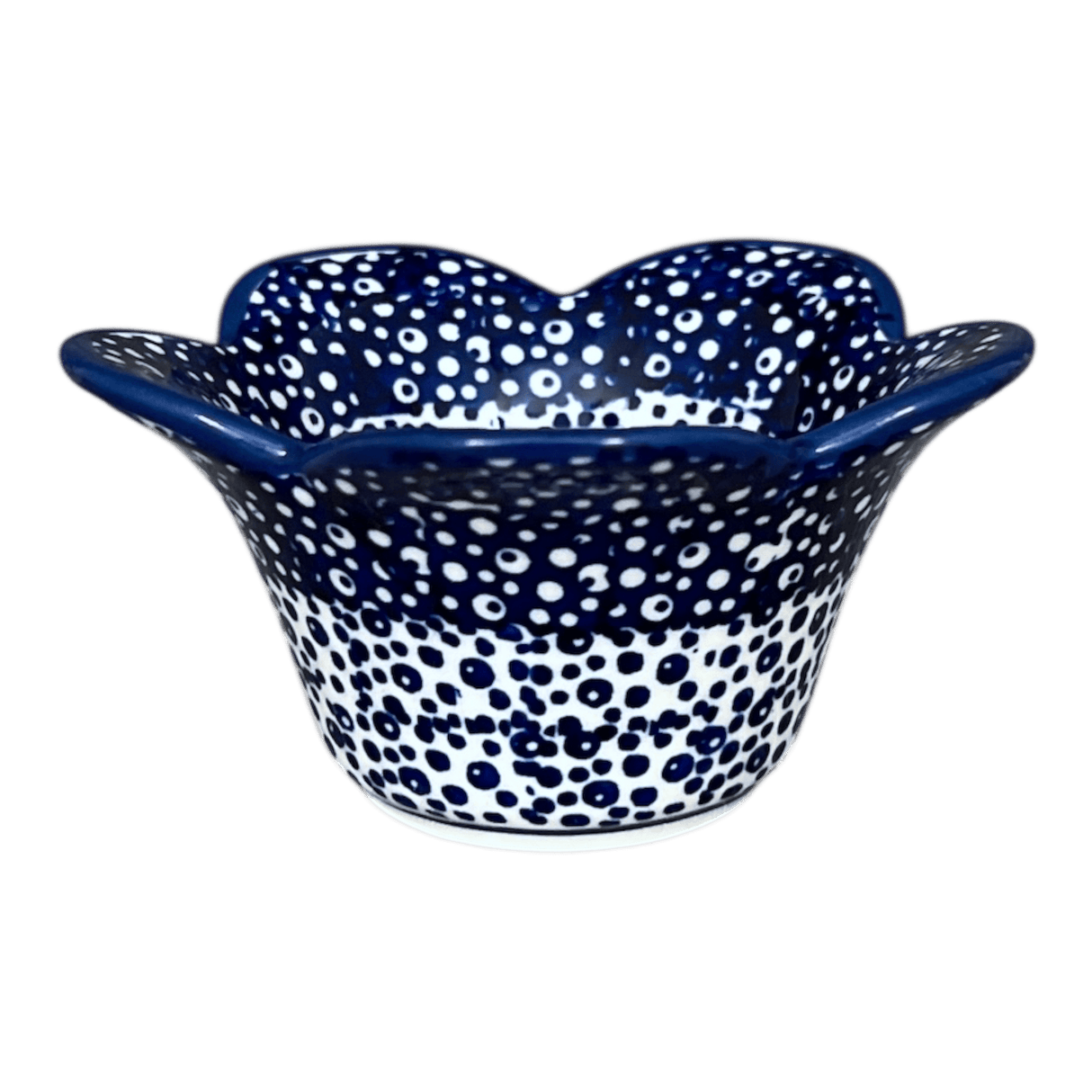 Bowl, Scalloped, 2" in "Sea Foam" by Manufaktura | P206T-MAGM