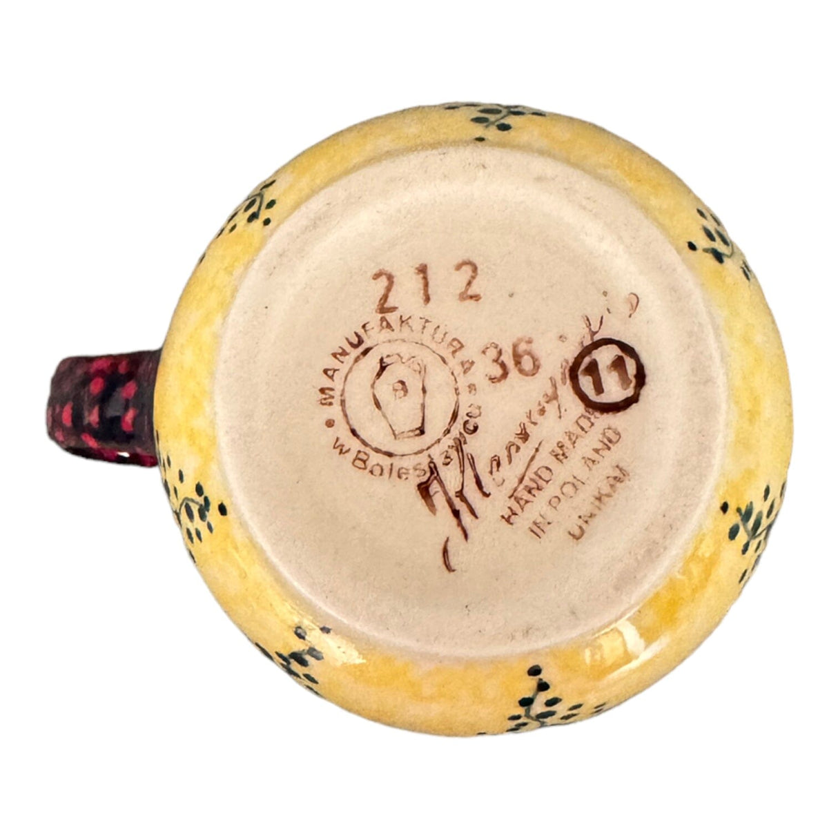 Creamer, The Cream of Creamers-"Basia", 6.5 oz in "Sunshine Grotto" by Manufaktura | D019S-WK52