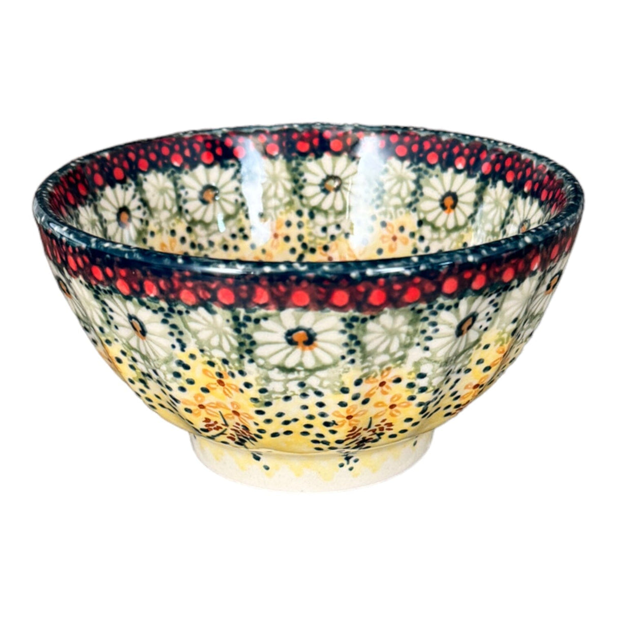 Bowl, Round, Fancy, 5.5" in "Sunshine Grotto" by Manufaktura | C018S-WK52