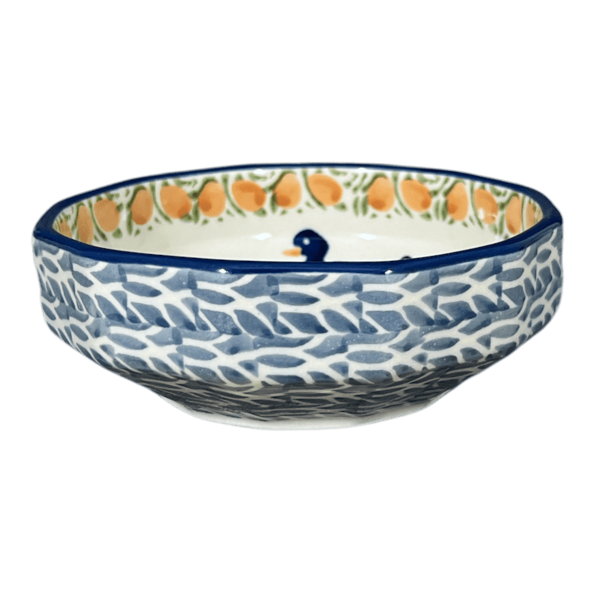Bowl, Multiangular, 5" in "Ducks in a Row" by Manufaktura | M058U-P323