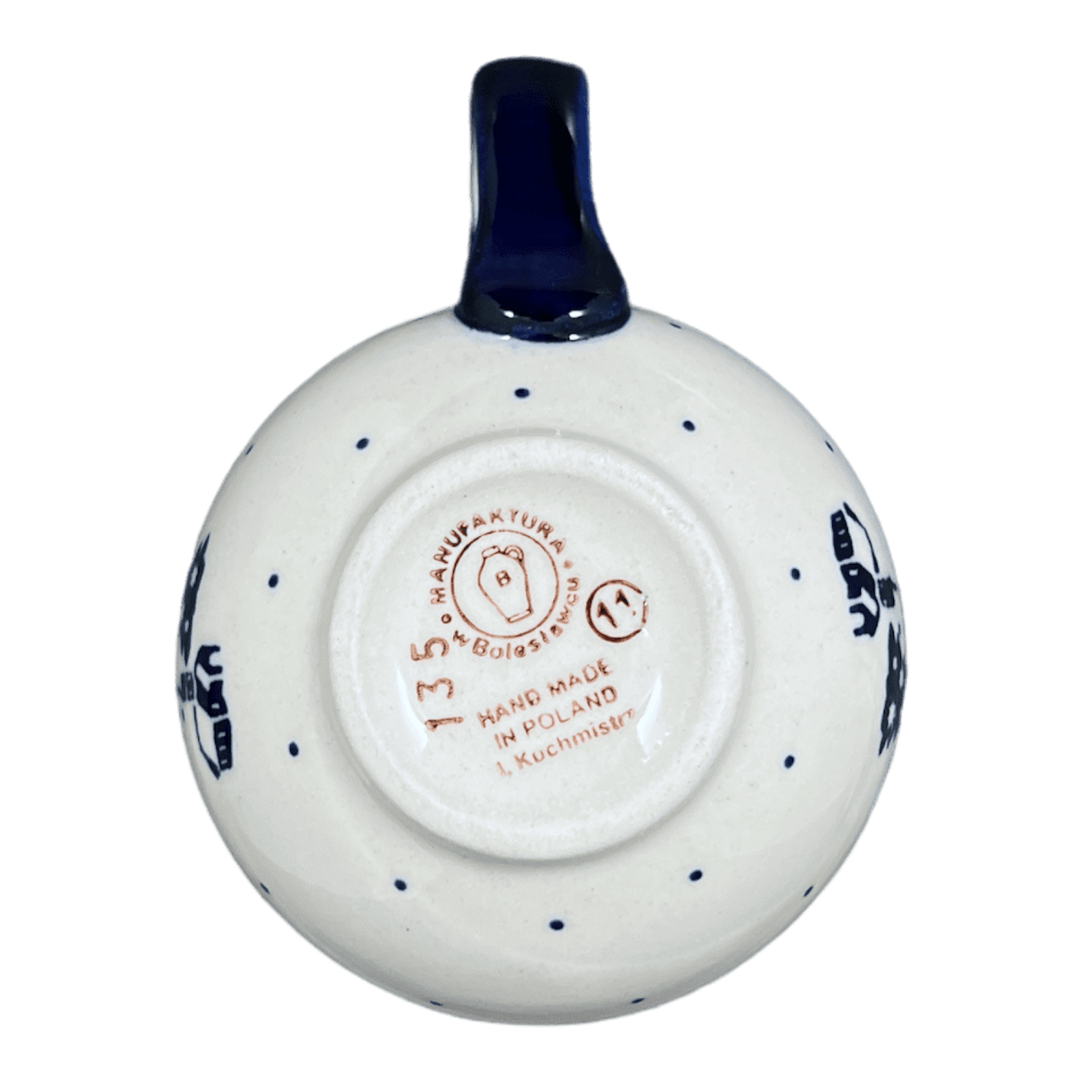 Mug, Belly Mug, 10 oz Medium in "Christmas Chapel" by Manufaktura | K090T-CHDK