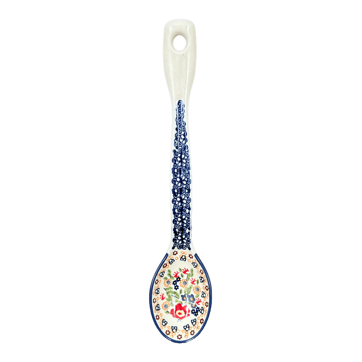 Spoon, Stirring Spoon, 12" in "Poppy Persuasion" by Manufaktura | L008S-P265