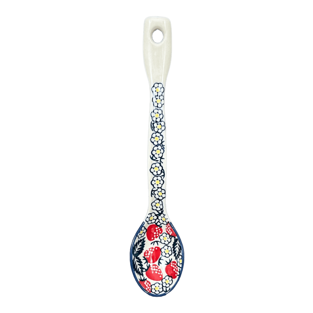 Spoon, Stirring Spoon, 12" in "Strawberry Fields" by Manufaktura | L008U-AS59