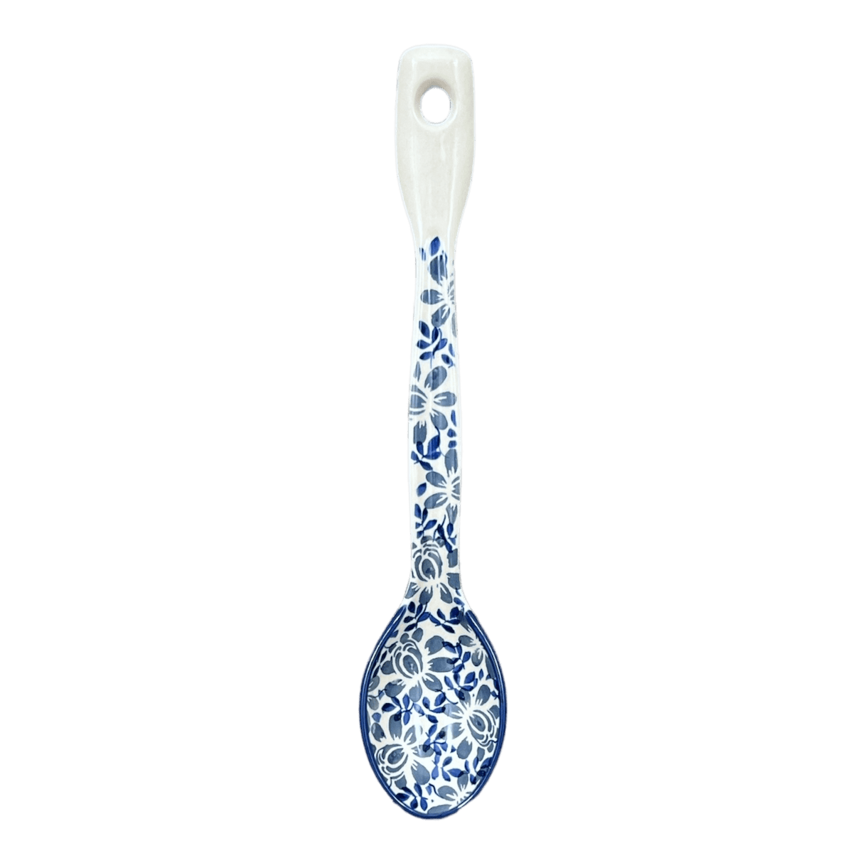 Spoon, Stirring Spoon, 12" in "English Blue" by Manufaktura | L008U-AS53