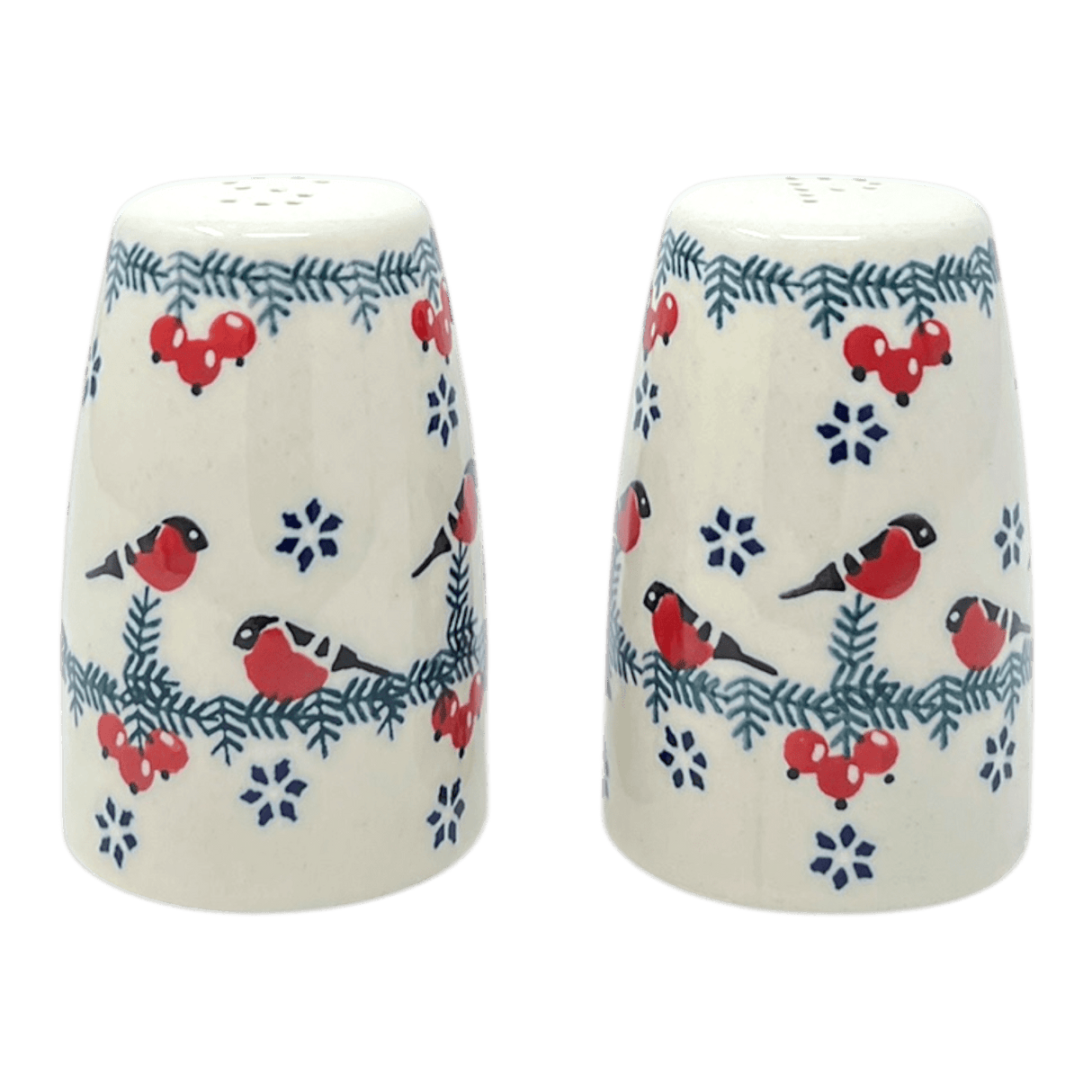 Salt & Pepper, 3.75" in "Red Bird" by Manufaktura | S086T-GILE