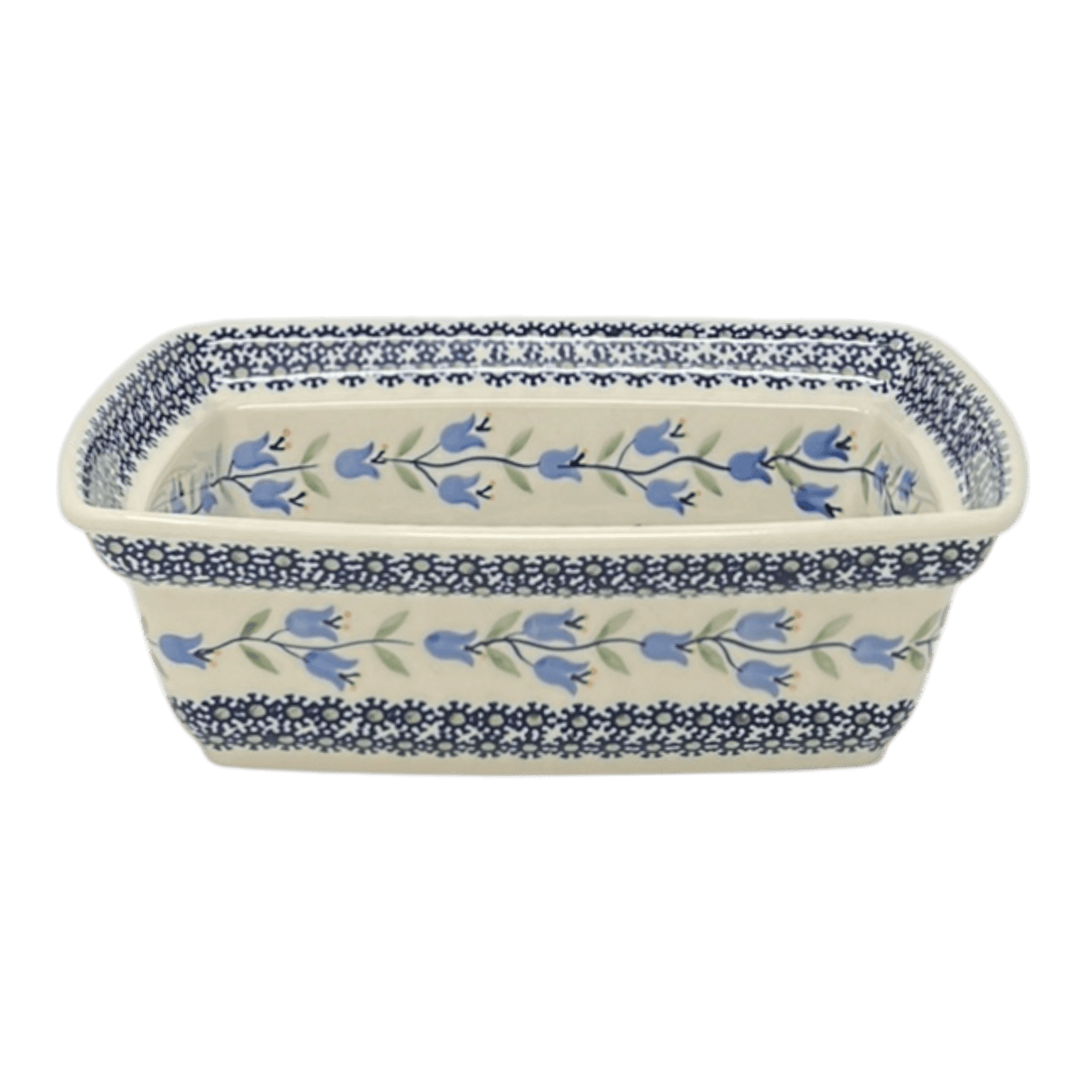 Casserole, Rectangular, Deep, 7.5" x 10" in "Lily of the Valley" by Manufaktura | S105T-ASD