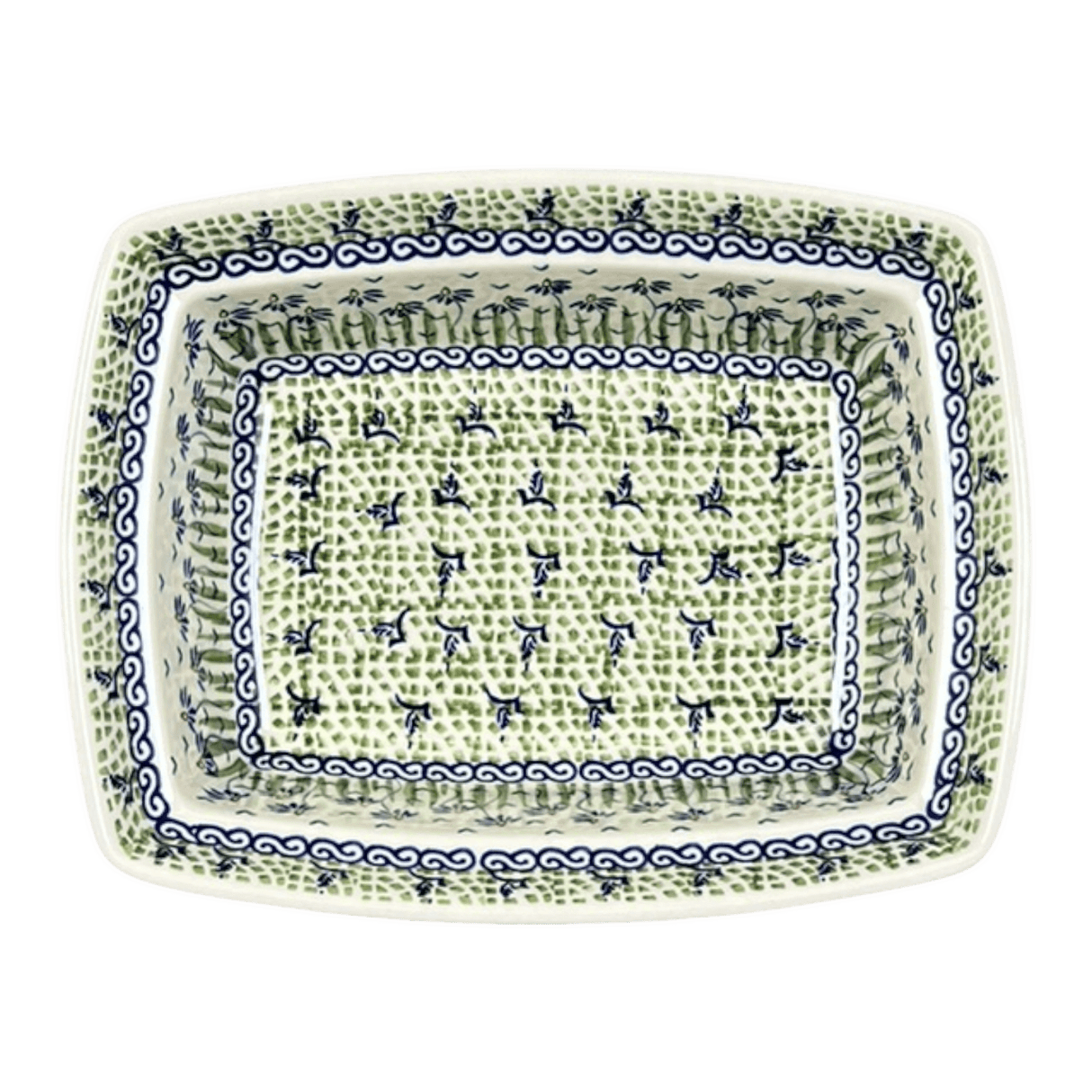 Casserole, Rectangular, Deep, 7.5" x 10" in "Riverbank" by Manufaktura | S105T-MC15