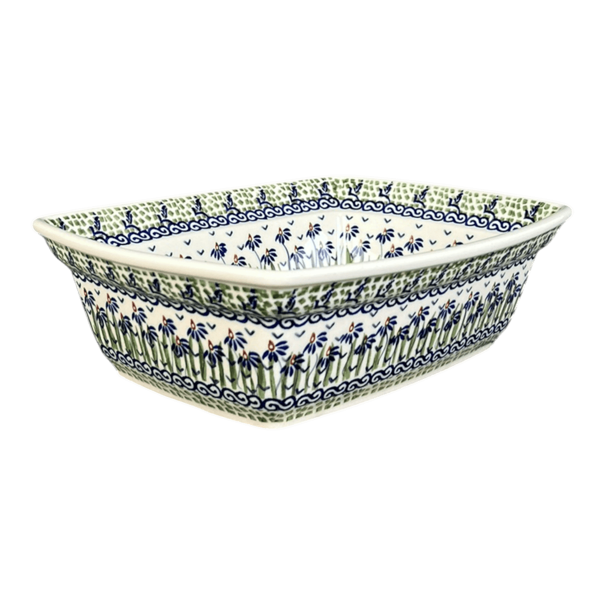 Casserole, Rectangular, Deep, 7.5" x 10" in "Riverbank" by Manufaktura | S105T-MC15