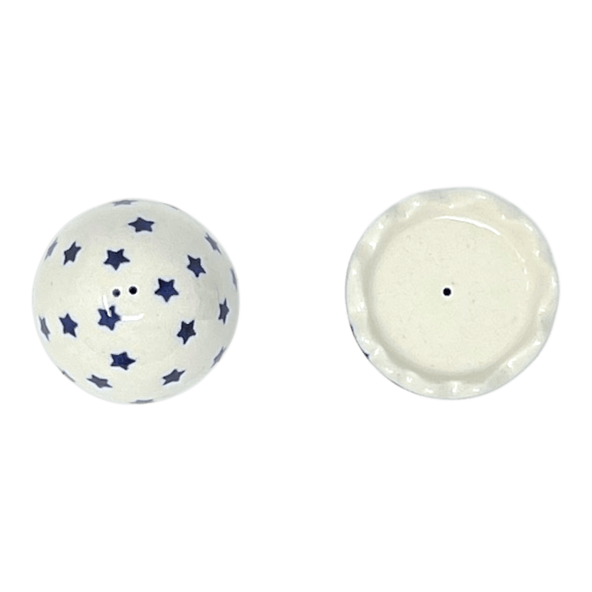 Salt & Pepper, Egg, 3" in "Winter's Eve" by Manufaktura | S115S-IBZ