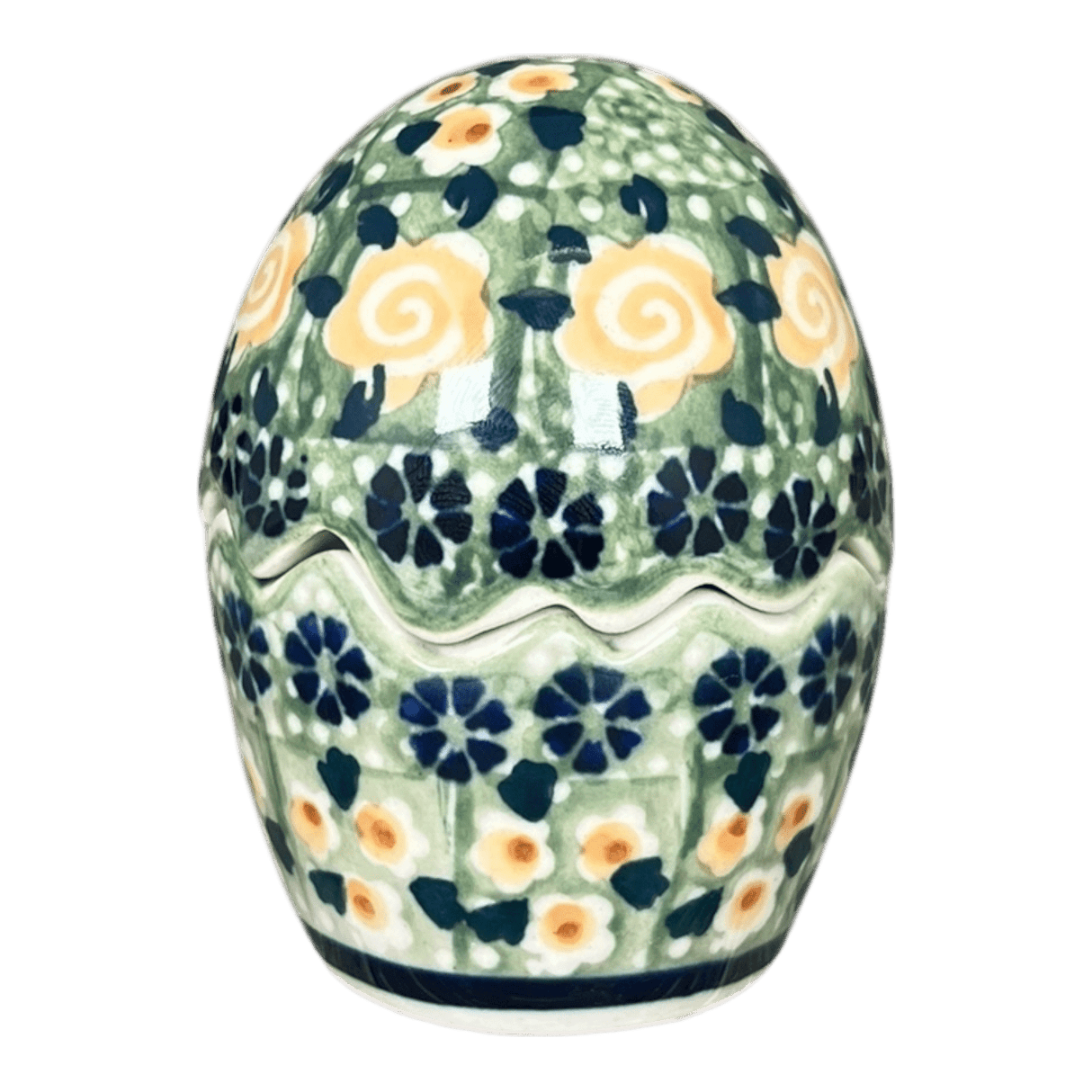 Salt & Pepper, Egg, 3" in "Perennial Garden" by Manufaktura | S115S-LM