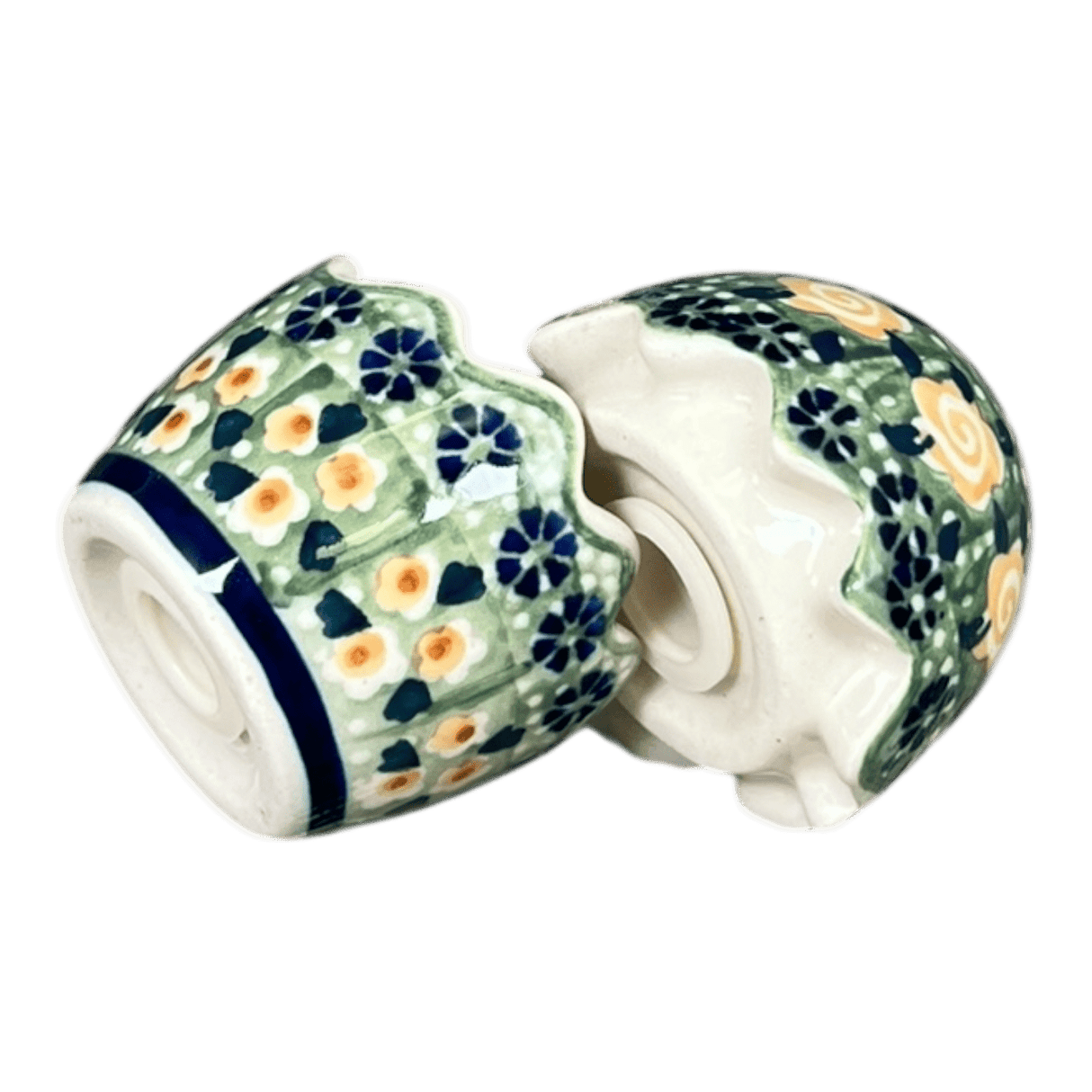 Salt & Pepper, Egg, 3" in "Perennial Garden" by Manufaktura | S115S-LM