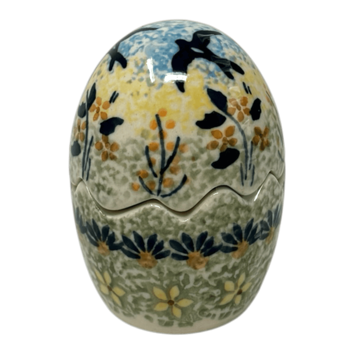 Salt & Pepper, Egg, 3" in "Soaring Swallows" by Manufaktura | S115S-WK57