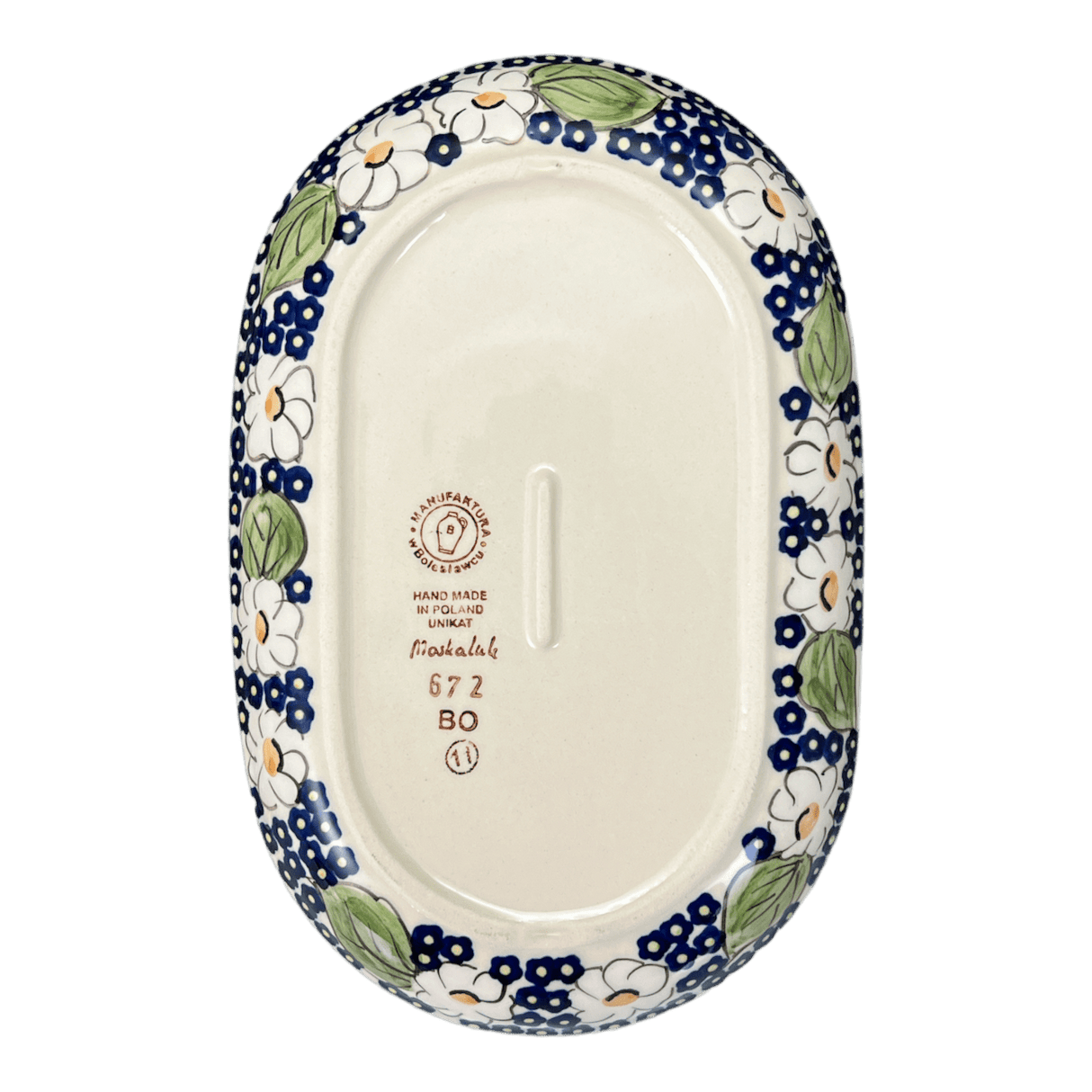 Gravy Boat, 14 oz in "Poppies & Posies" by Manufaktura | S119S-IM02