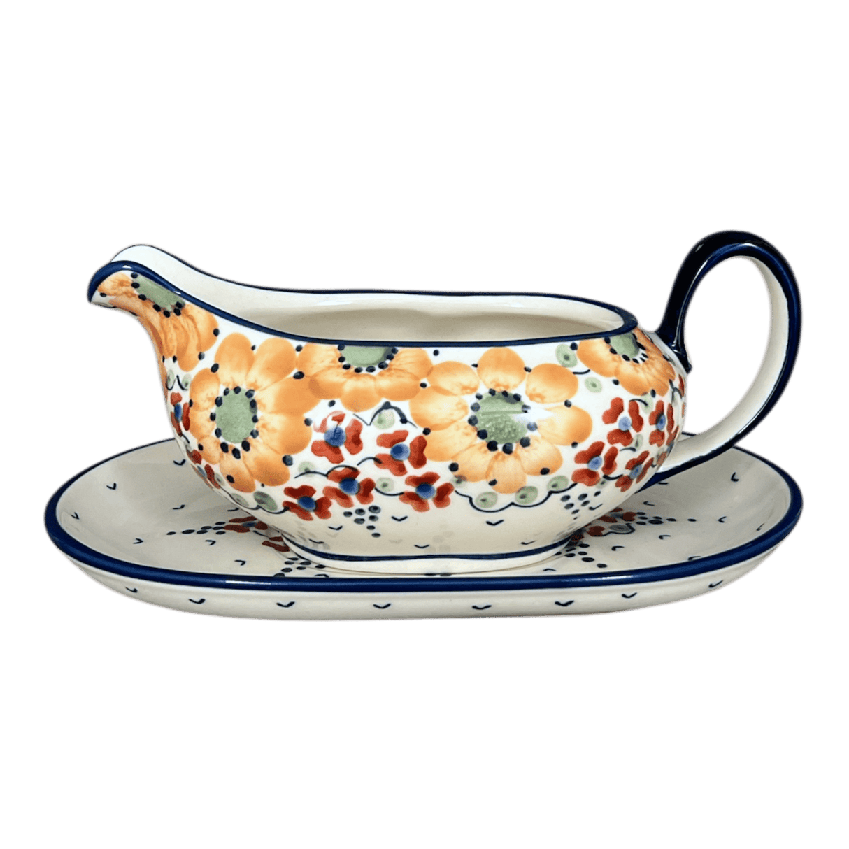 Gravy Boat, 14 oz in "Autumn Harvest" by Manufaktura | S119S-LB