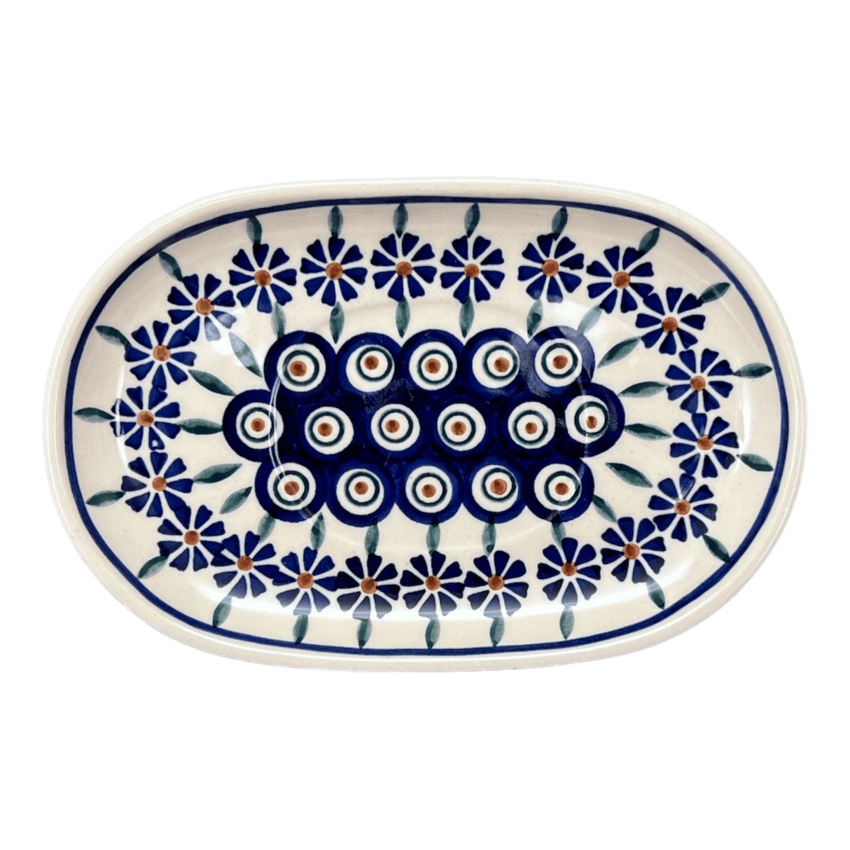 Gravy Boat, 14 oz in "Floral Peacock" by Manufaktura | S119T-54KK