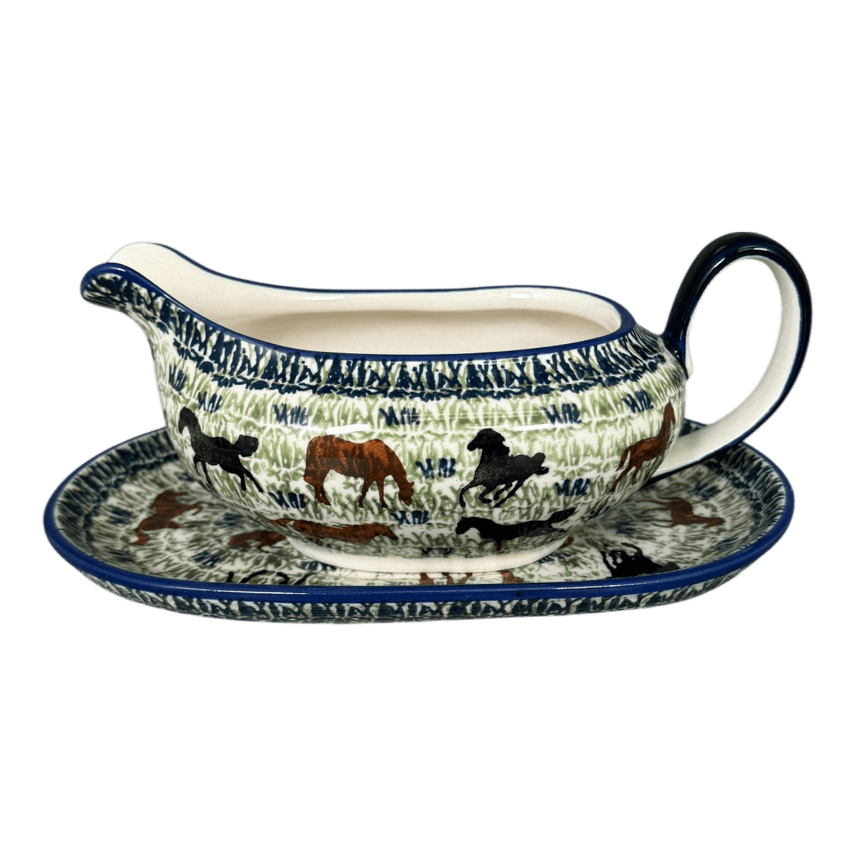 Gravy Boat, 14 oz in "On the Range" by Manufaktura | S119U-INK2