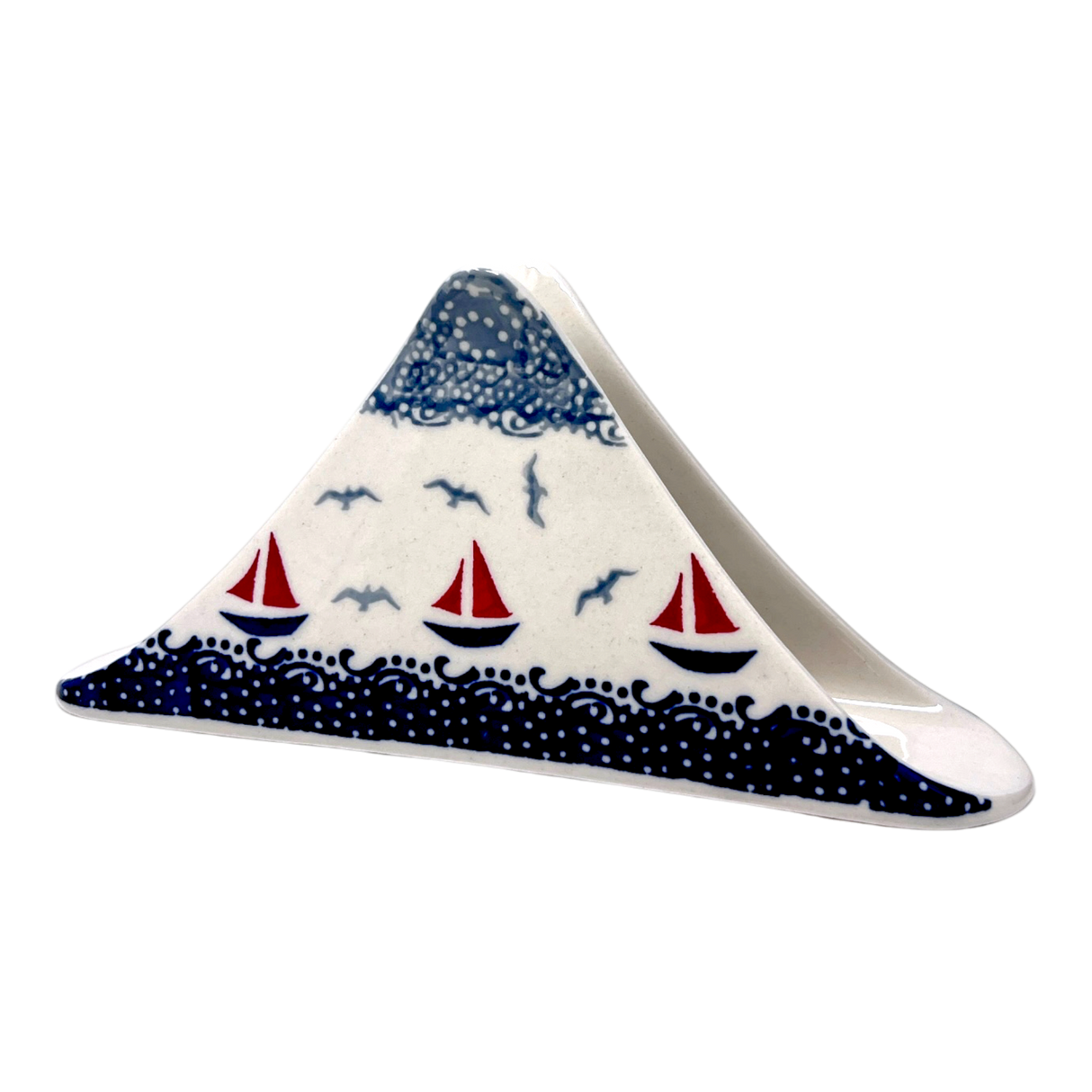 Napkin Holder, 8" in "Smooth Sailing" by Manufaktura | S133T-DPMA