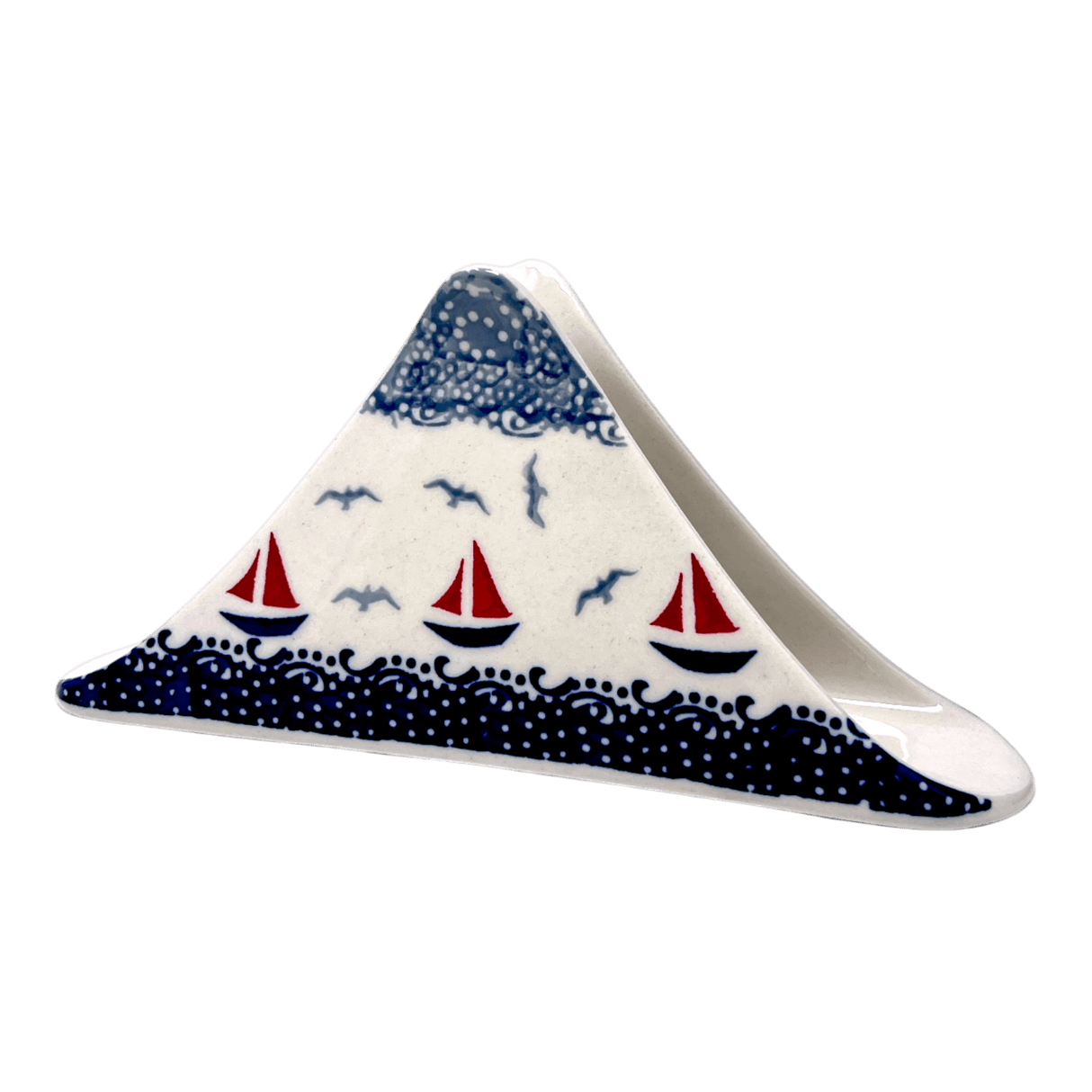 Napkin Holder, 8" in "Smooth Sailing" by Manufaktura | S133T-DPMA