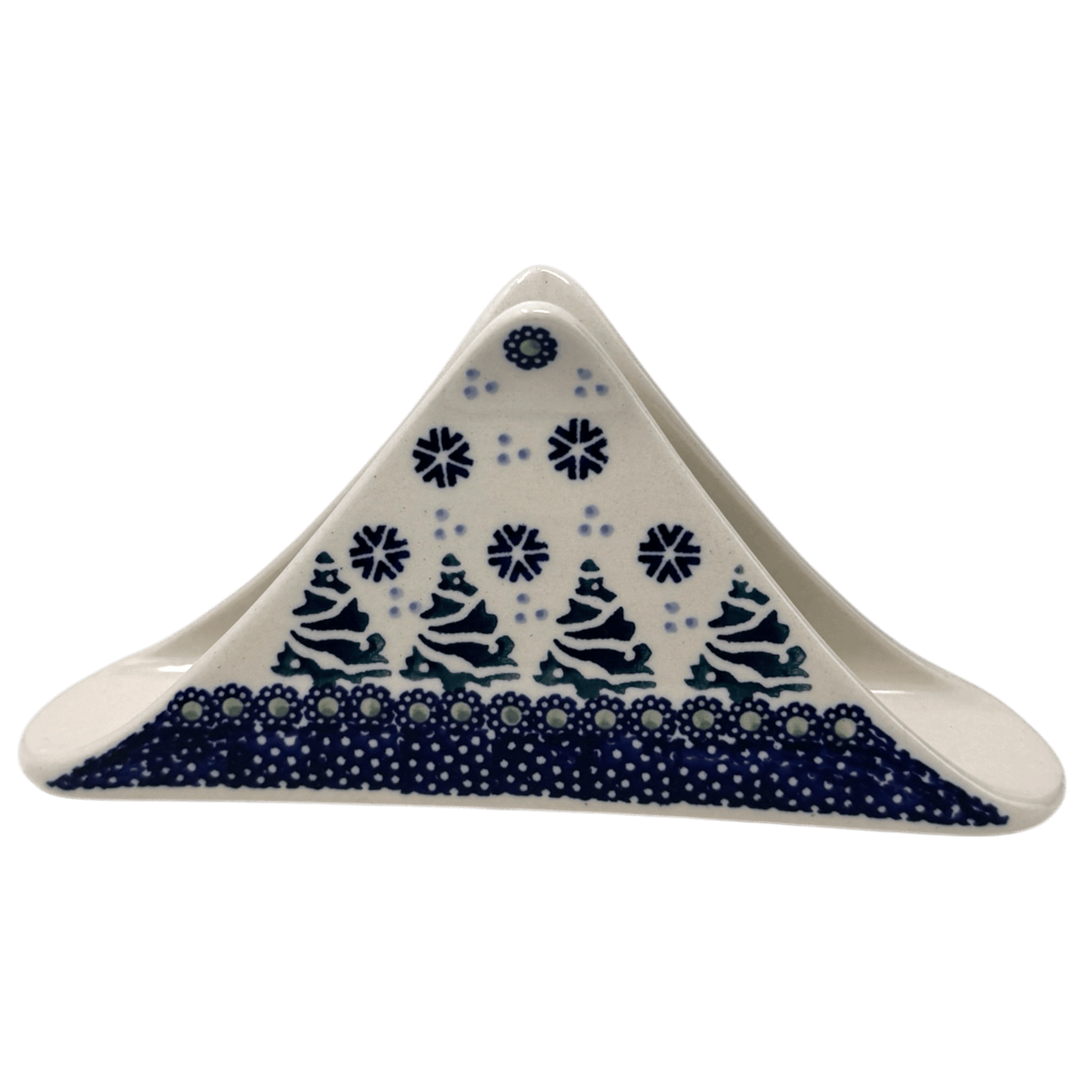 Napkin Holder, 8" in "Snowy Pines" by Manufaktura | S133T-U22