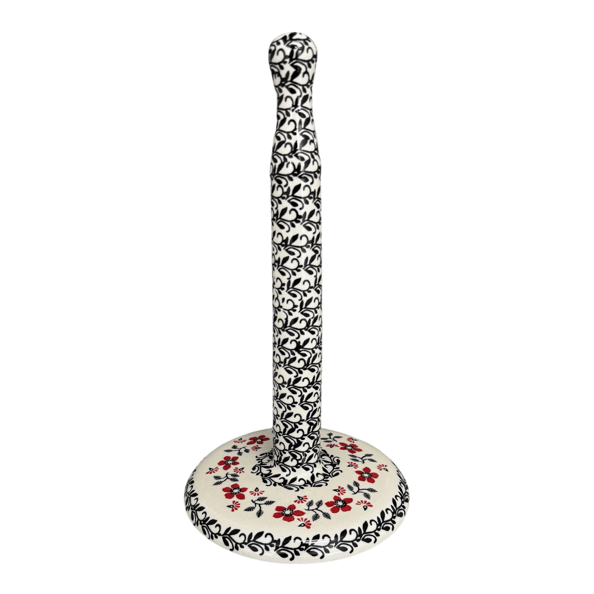 Paper Towel Holder, 14" in "Scarlet Garden" by Manufaktura | S135T-KK01