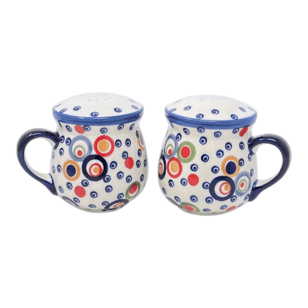 Salt & Pepper, Mug, 4" in "Bubble Machine" by Manufaktura | S138M-AS38