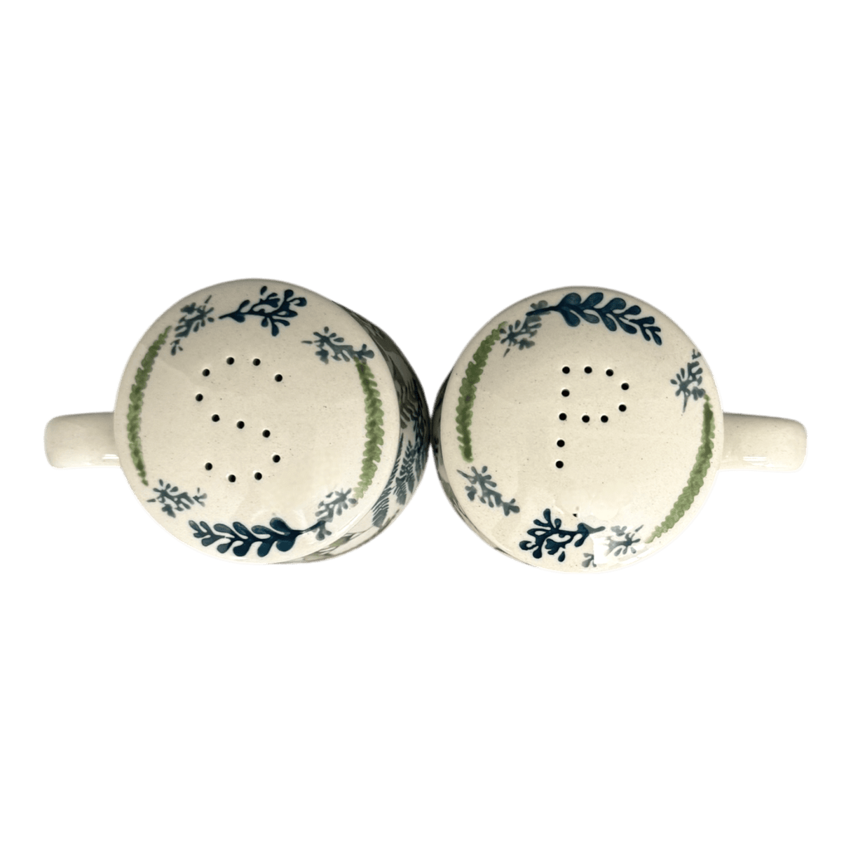 Salt & Pepper, Mug, 4" in "Scattered Ferns" by Manufaktura | S138S-GZ39