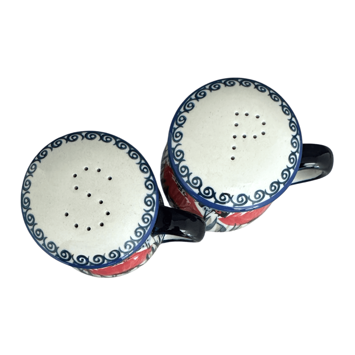 Salt & Pepper, Mug, 4" in "Poppy Paradise" by Manufaktura | S138S-PD01