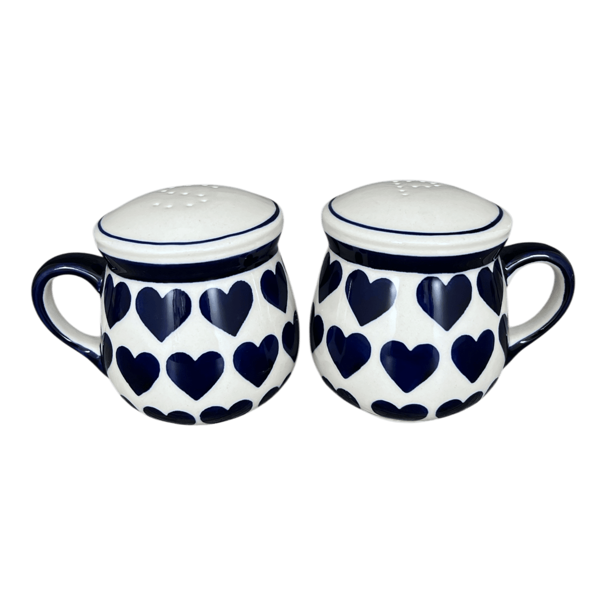 Salt & Pepper, Mug, 4" in "Whole Hearted" by Manufaktura | S138T-SEDU