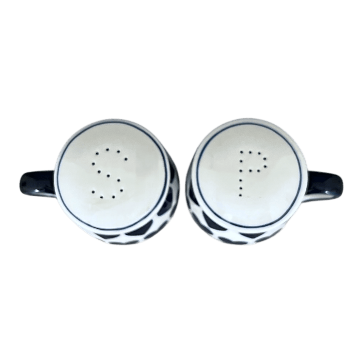 Salt & Pepper, Mug, 4" in "Whole Hearted" by Manufaktura | S138T-SEDU