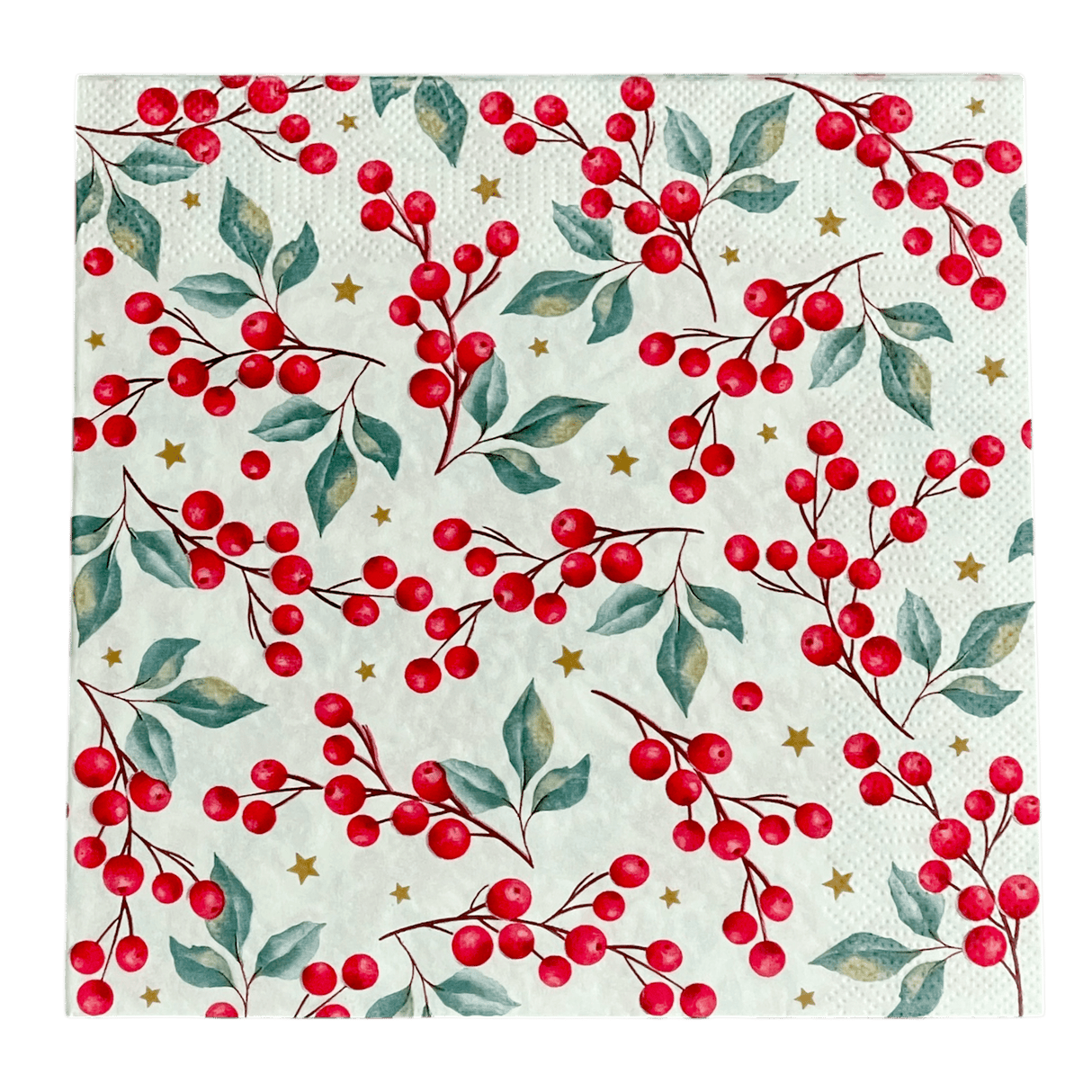 Paper Dinner Napkins in "Holly Berries" by MAKI | SDGW-023201