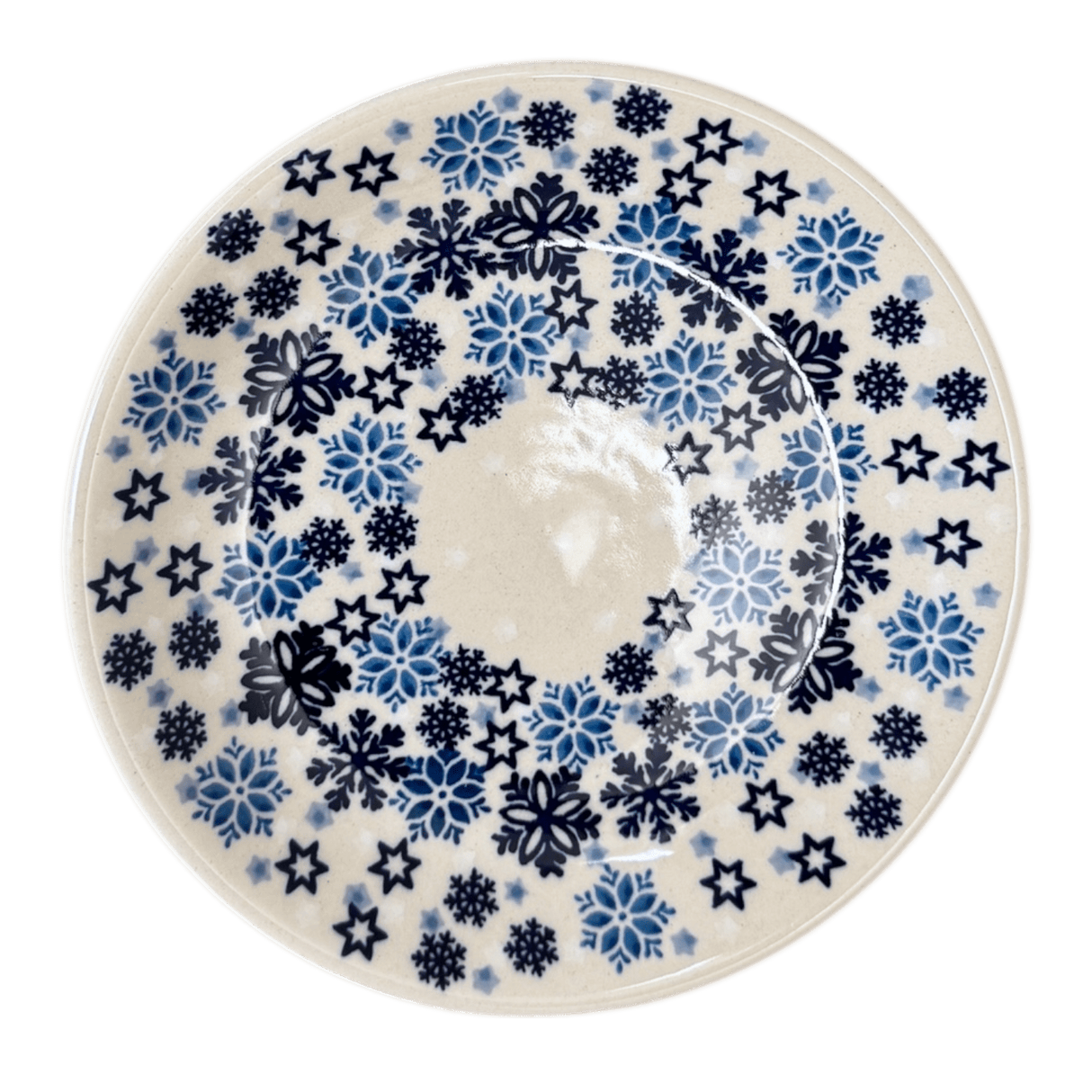 Plate, Round, Dessert, 6.5" in "Snowstorm" by Manufaktura | T130T-PS36