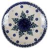 Polish Pottery 6.5" Dessert Plate (Snowy Pines) | T130T-U22 at PolishPotteryOutlet.com