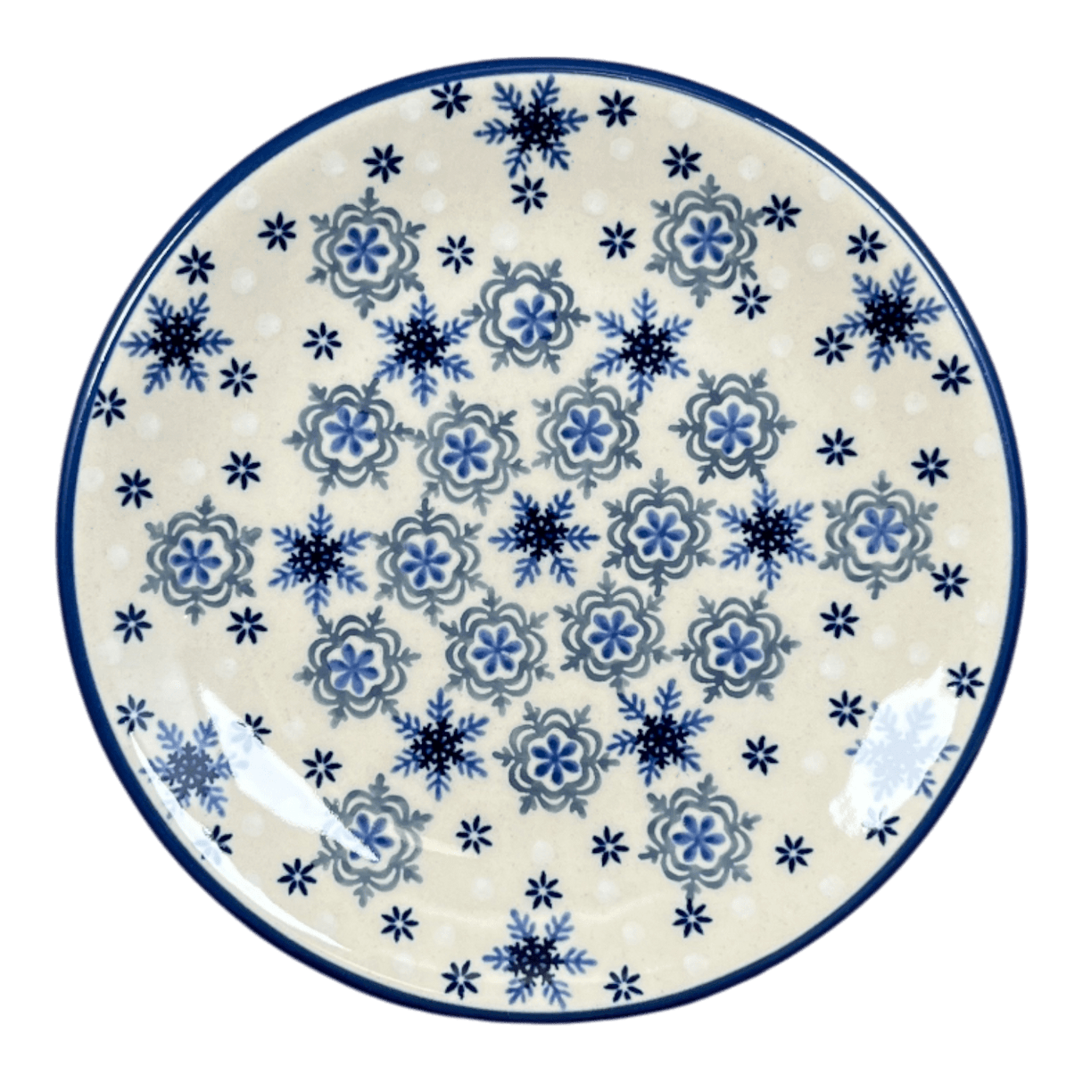 Plate, Round, Dessert, 6.5" in "Polish Blizzard" by Manufaktura | T130U-PS12