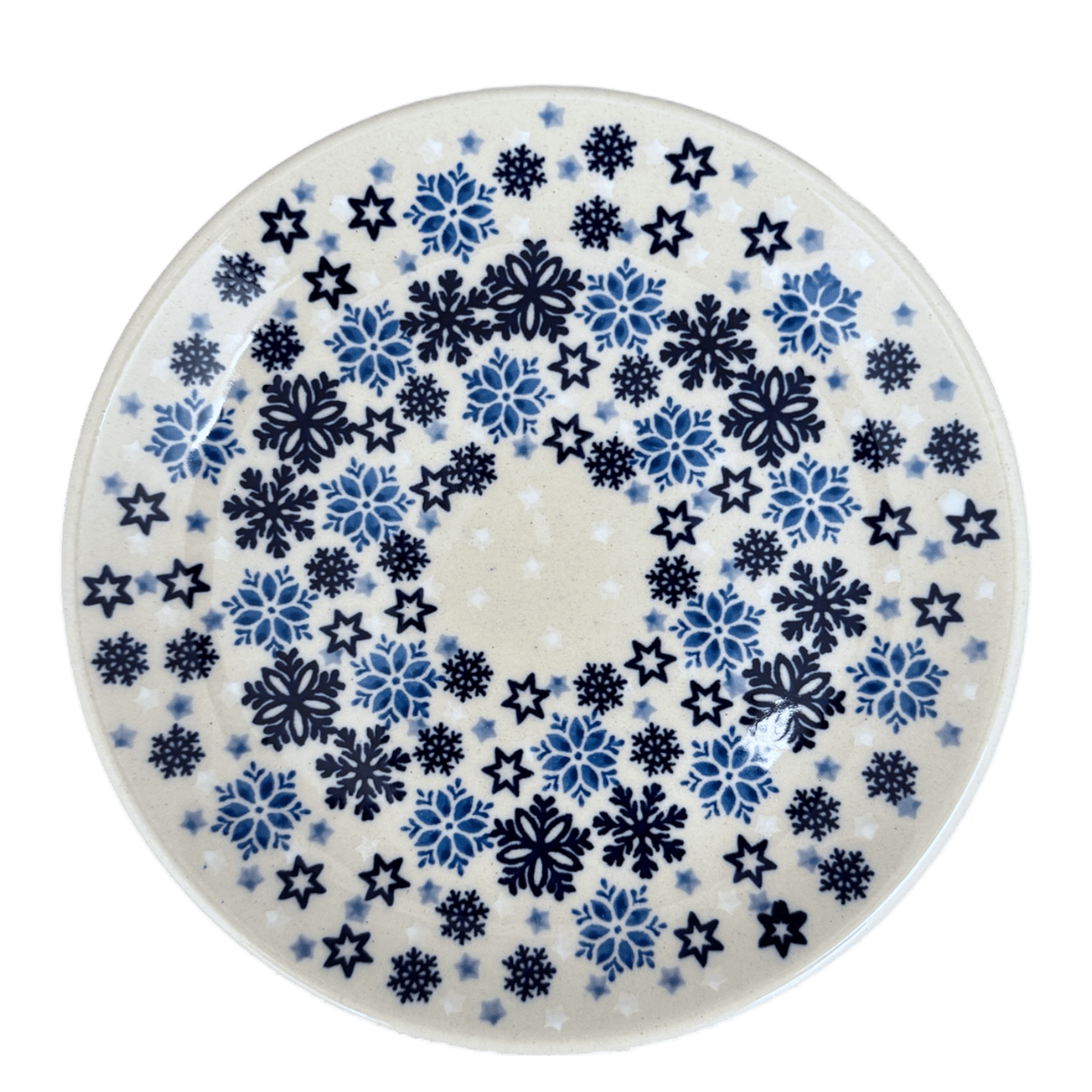 Plate, Round, Dessert, 7.25" in "Snowstorm" by Manufaktura | T131T-PS36