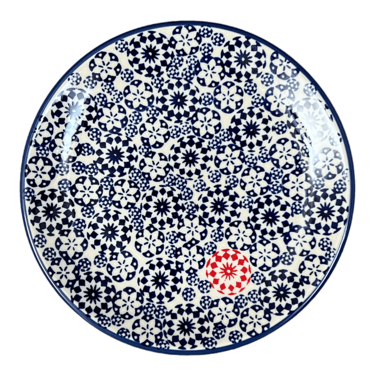 Plate, Round, Dessert, 7.25" in "One of a Kind" by Manufaktura | T131U-AS77