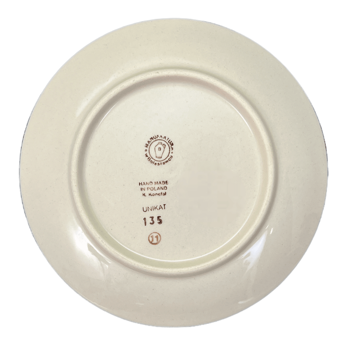 Plate, Round, Dessert, 7.25" in "One of a Kind" by Manufaktura | T131U-AS77