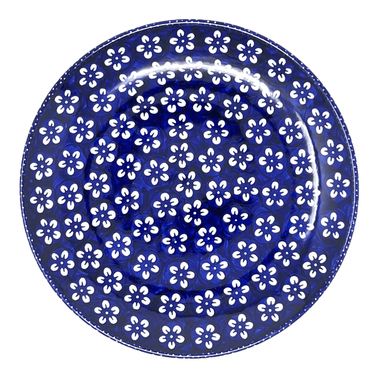 Plate, Round, Dinner, 10" in "Modern Blue" by Manufaktura | T132M-J8KO
