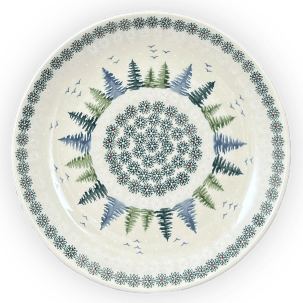 Plate, Round, Dinner, 10" in "Pine Forest" by Manufaktura | T132S-PS29