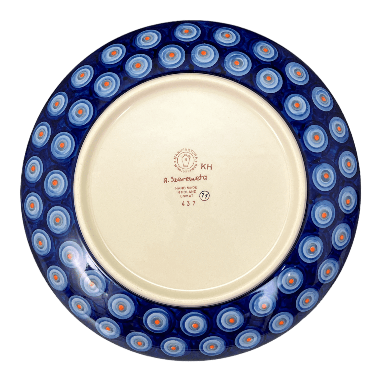 Plate, Round, Dinner, 10" in "Harvest Moon" by Manufaktura | T132S-ZP01