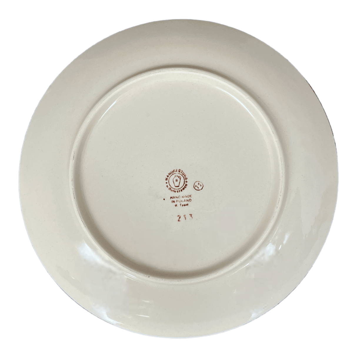 Plate, Round, Dinner, 10" in "Christmas Chapel" by Manufaktura | T132T-CHDK