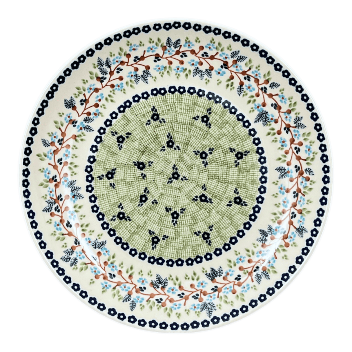 Plate, Round, Dinner, 10" in "Spring's Promise" by Manufaktura | T132T-KK03