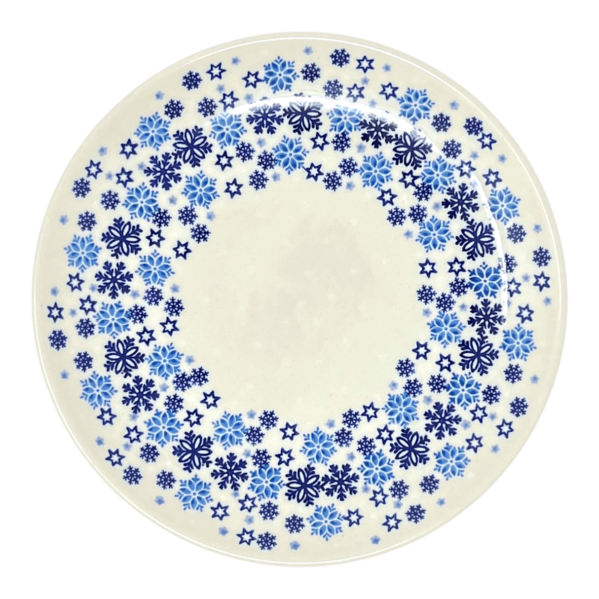 Plate, Round, Dinner, 10" in "Snowstorm" by Manufaktura | T132T-PS36