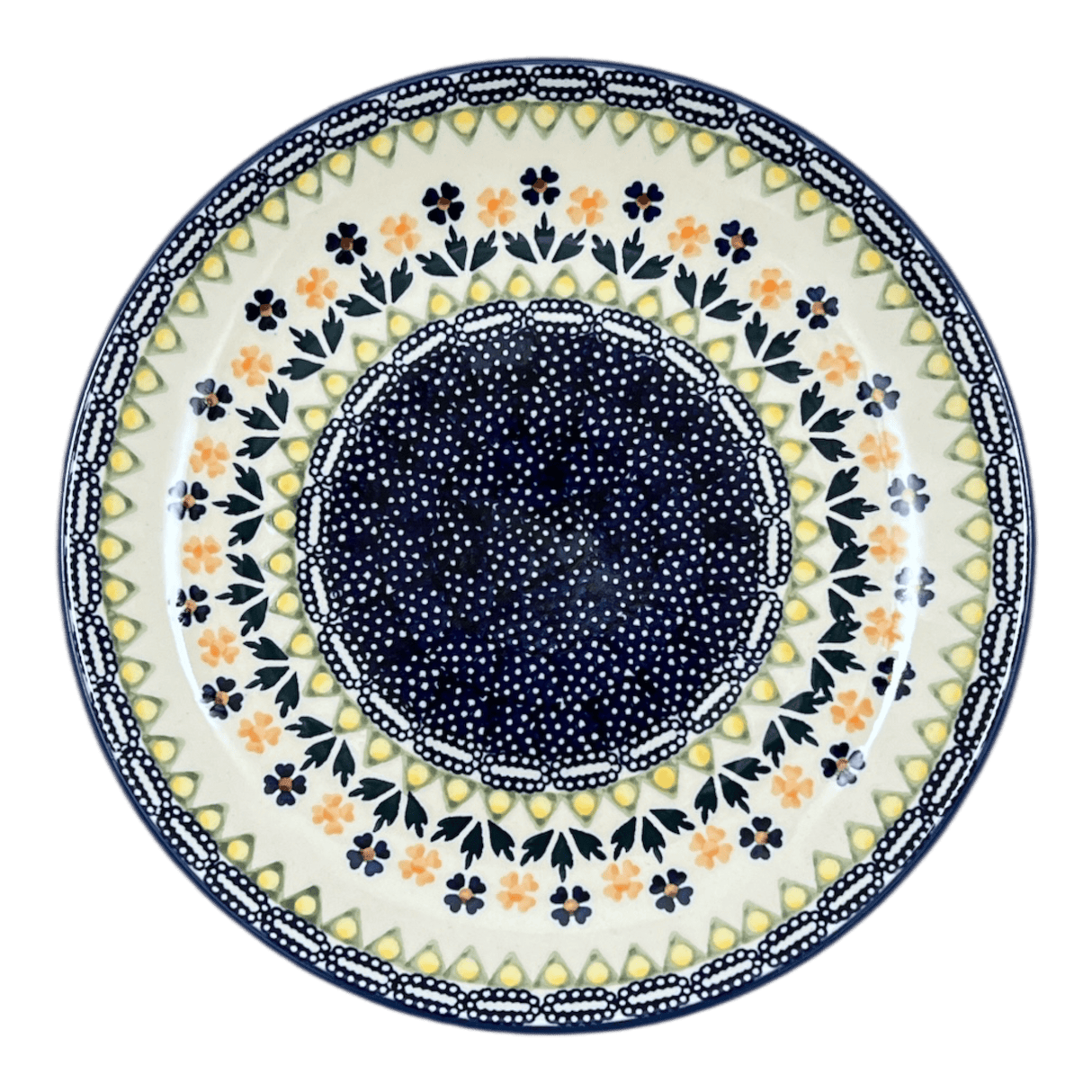 Plate, Round, Dinner, 10" in "Garden Glory" by Manufaktura | T132U-DST