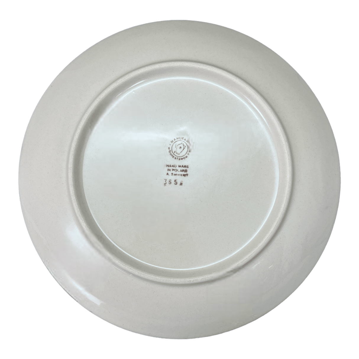 Plate, Round, Dinner, 10" in "Carnival" by Manufaktura | T132U-RWS