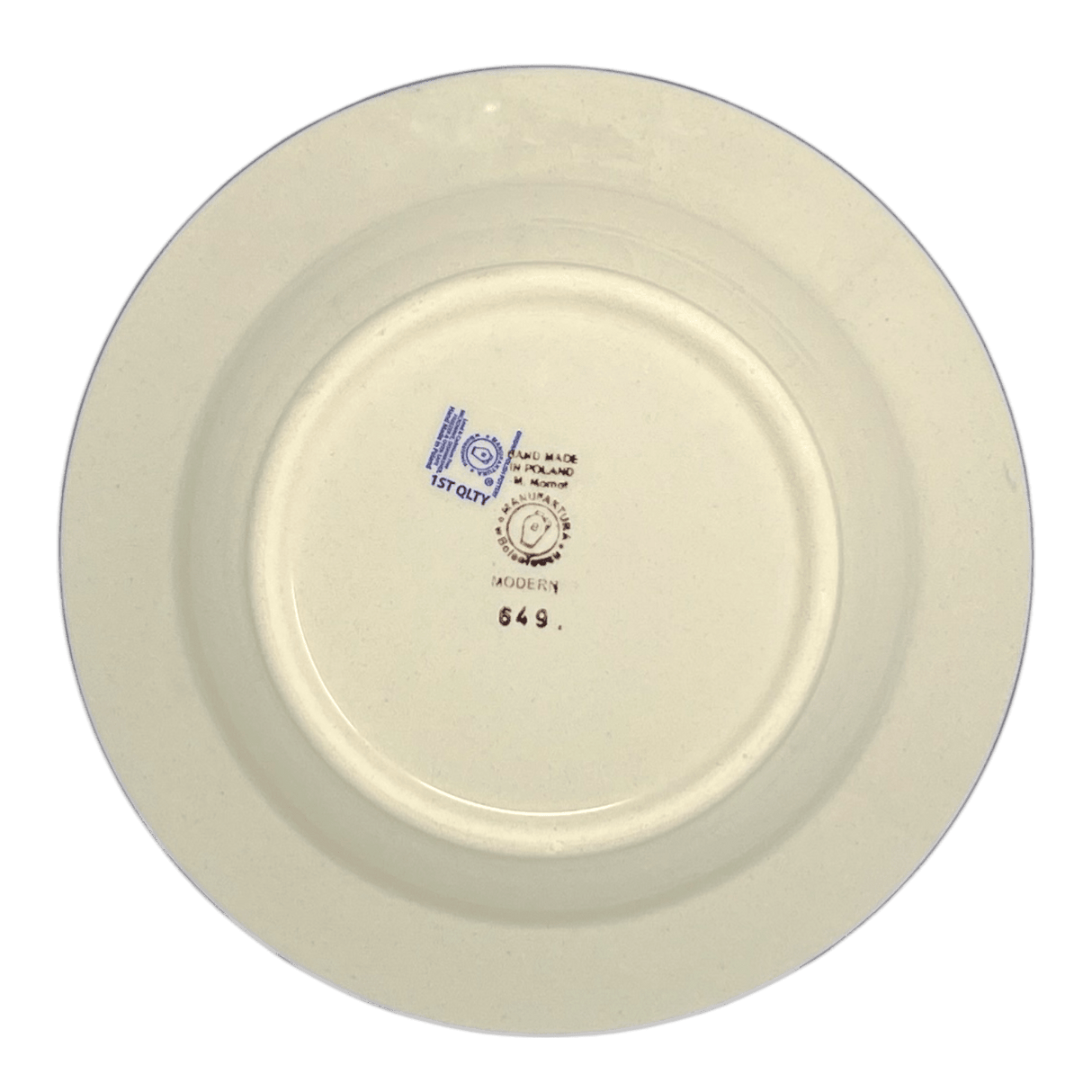 Plate, Round, Soup Plate, 9.25" in "Speckled Rainbow" by Manufaktura | T133M-AS37