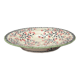 Polish Pottery Soup Plate (Cherry Blossoms) | T133S-DPGJ Additional Image at PolishPotteryOutlet.com