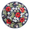 Polish Pottery Soup Plate (Poppies & Posies) | T133S-IM02 at PolishPotteryOutlet.com