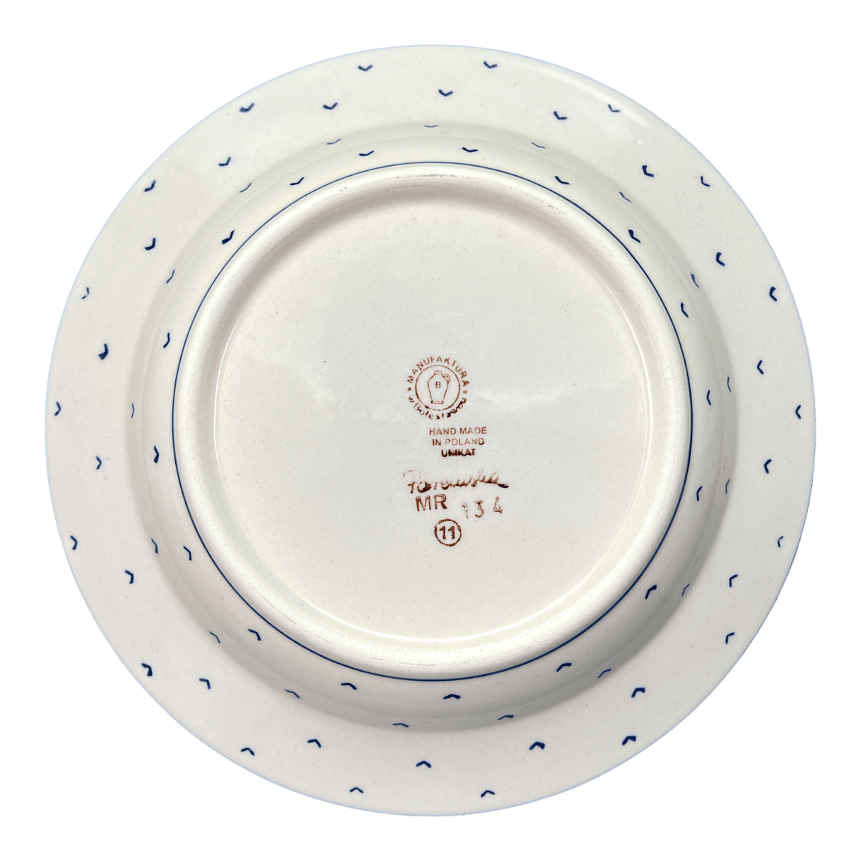 Plate, Round, Soup Plate, 9.25" in "Autumn Harvest" by Manufaktura | T133S-LB