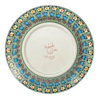 A picture of a Polish Pottery Soup Plate (Amsterdam) | T133S-LK as shown at PolishPotteryOutlet.com/products/9-25-round-soup-plate-amsterdam-t133s-lk