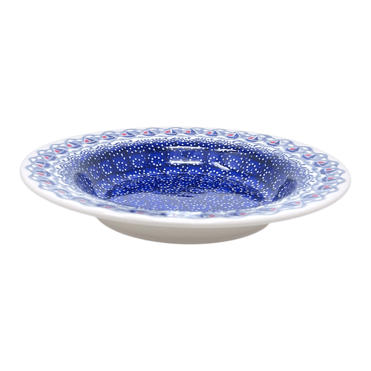 Plate, Round, Soup Plate, 9.25" in "Smooth Sailing" by Manufaktura | T133T-DPMA